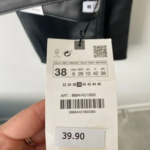 Zara leather pants - Picture 2 of 4